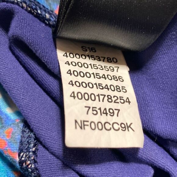 North Face Athletic 7/8 Leggings Navy Multi M - Picture 10 of 10